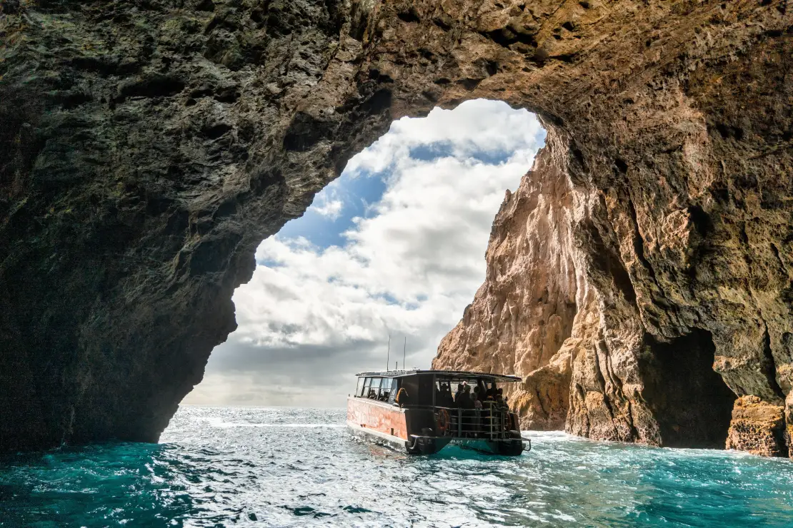 Visit Orua Sea Cave